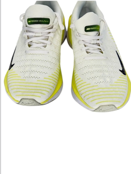 Nike ReactX Infinity Run 4 Shoes in White Lemon Twist main image 6